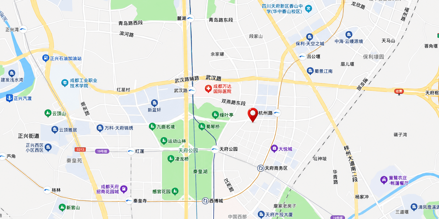 公司位置地图