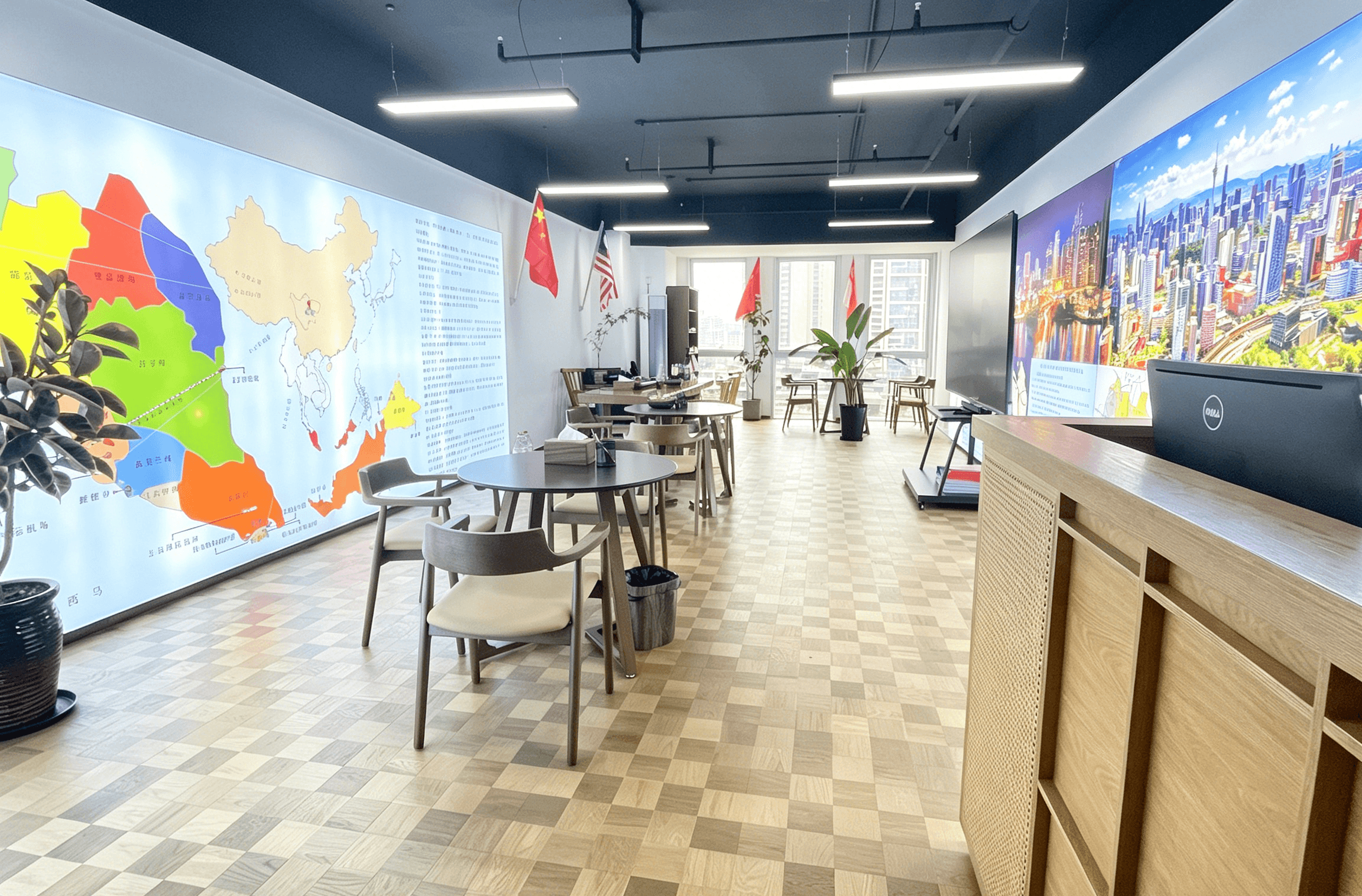 辉煌环球公司展厅